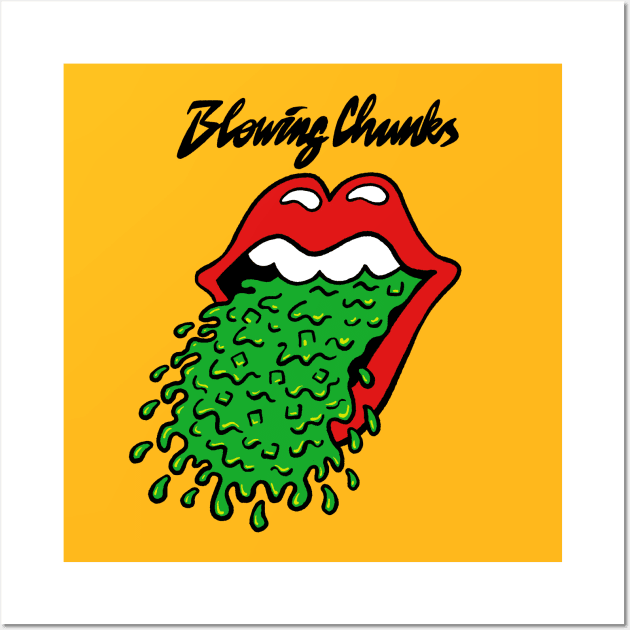 Blowing Chunks Wall Art by Peter Katsanis Art